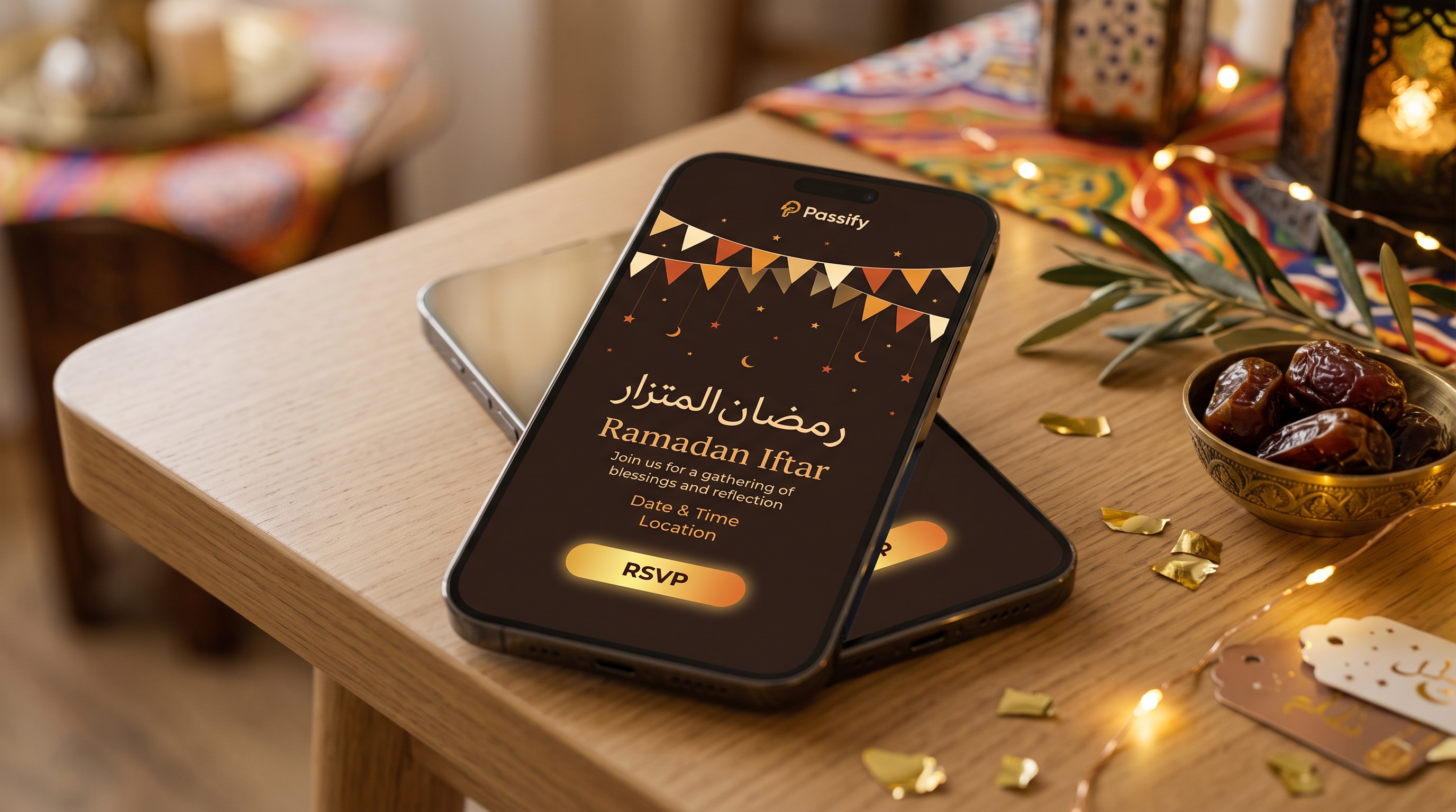دعوة إفطار رمضان إلكترونية: صيغ جاهزة للعائلة والشركات